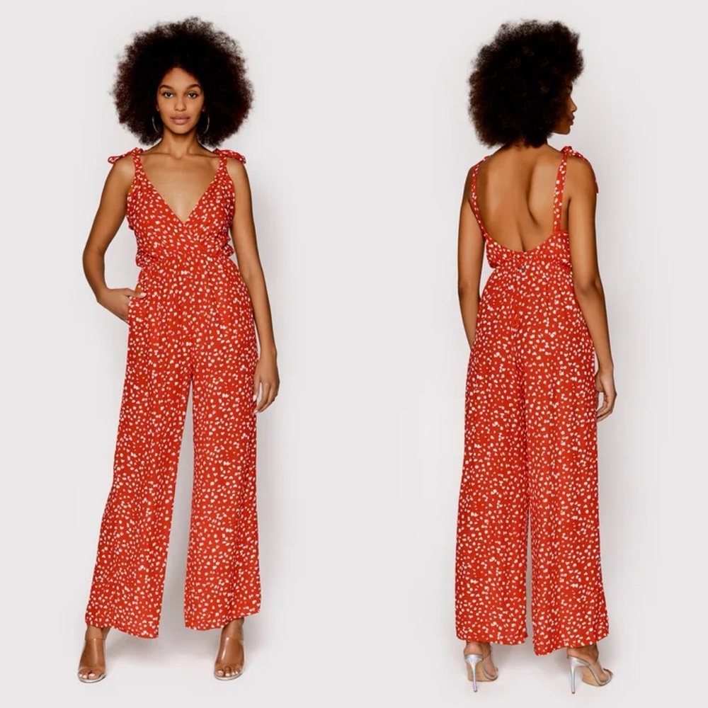 MAAJI x Revolve Spotted Kennedy Jumpsuit‎ Sz M